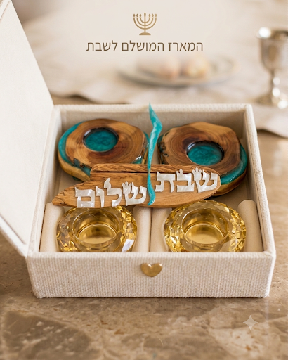 פמוטי קריסטל מעוצבים